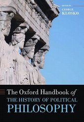 book The Oxford Handbook of the History of Political Philosophy