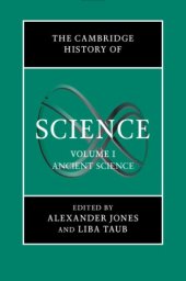 book The Cambridge History of Science, Volume 1: Ancient Science