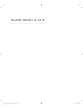 book Teaching English in Context