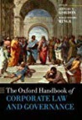 book The Oxford Handbook of Corporate Law and Governance