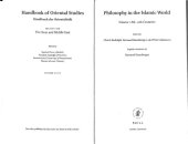 book Philosophy in the Islamic World, Volume 1: 8th–10th Centuries