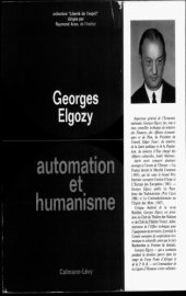 book Automation Et humanisme (Original)