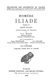 book Homère: Iliade, Tome IV: Chants XIX-XXIV