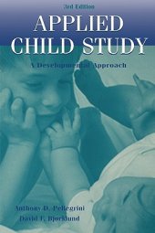 book Applied Child Study: A Developmental Approach