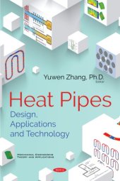 book HEAT PIPES DESIGN, APPLICATIONS AND TECHNOLOGY