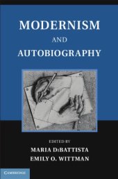 book Modernism and autobiography