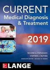 book CURRENT Medical Diagnosis and Treatment 2019