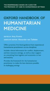 book Oxford Handbook of Humanitarian Medicine