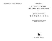 book Constitución de los atenienses. Económicos