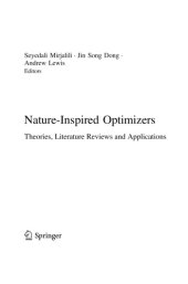 book Nature-inspired Optimizers. Theories, Literature Reviews and Applications