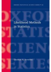 book Likelihood Methods in Statistics