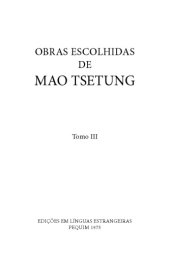 book Mao Tsé-Tung - Obras Escolhidas III