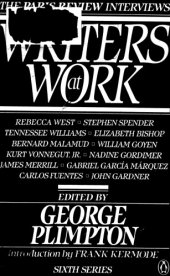 book Writers At Work: The Paris Review Interviews, Sixth Series