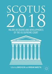 book SCOTUS 2018: Major Decisions and Developments of the US Supreme Court