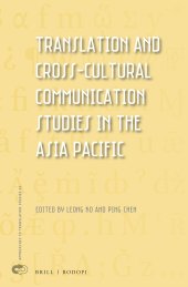 book Translation and Cross-Cultural Communication Studies in the Asia Pacific