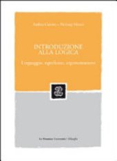 book Introduzione alla logica. Linguaggio, significato, argomentazione