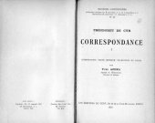 book Correspondance (I-LII)