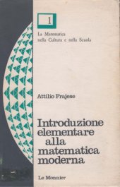 book Introduzione elementare alla matematica moderna