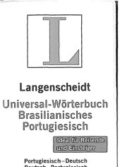 book Langenscheidt Universal-Wörterbuch Brasilianisches Portugiesisch: Brasilianisches Portugiesisch-Deutsch/Deutsch-Brasilianisches Portugiesisch