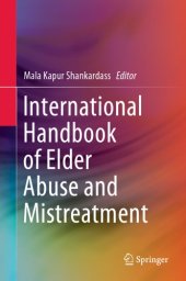 book International Handbook Of Elder Abuse And Mistreatment