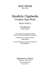 book Sämtliche Orgelwerke in 7 Bänden Band 6: Choralfantasien