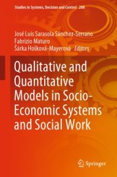 book Qualitative And Quantitative Models In Socio-Economic Systems And Social Work