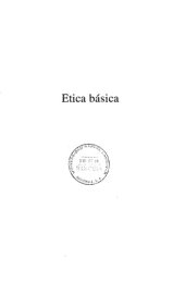 book Ética básica