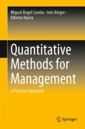 book Quantitative Methods For Management: A Practical Approach