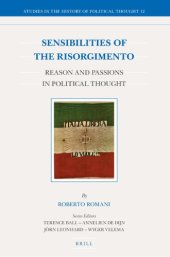 book Sensibilities of the Risorgimento: Reason and Passions in Political Thought