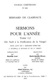 book Sermons pour l’année, tome II