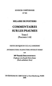 book Commentaire sur les psaumes, Psaumes 1-14, tome I