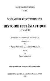 book Histoire ecclésiastique, Livres II-III, tome II