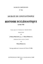 book Histoire ecclésiastique, Livre VII, tome IV