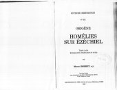 book Homélies sur Ézéchiel