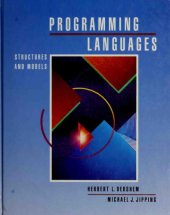 book Programming Languages: Structures and Models