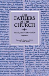 book Saint John Chrysostom Apologist