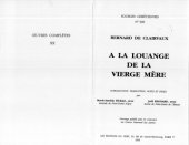 book A la louange de la Vierge Mère