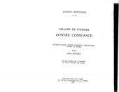 book Contre Constance