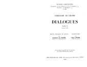 book Dialogues, Livres I-III, tome II