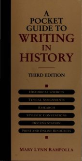 book A Pocket Guide to Writing in History