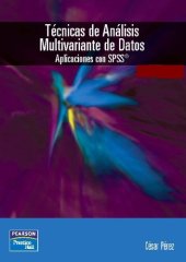 book Técnicas de Análisis Multivariante de Datos: Aplicaciones con SPSS