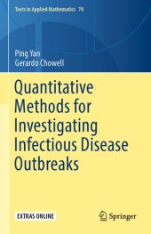 book Quantitative Methods for Investigating Infectious Disease Outbreaks