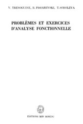 book Problèmes et exercices d’analyse fonctionnelle