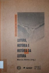 book Leitura, história e história da leitura