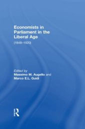 book Economists in Parliament in the Liberal Age (1848-1920)