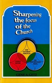 book Sharpening the Focus of the Church