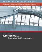 book Statistics for Business & Economics, Revised