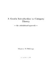 book A gentle introduction to category theory. The calculational approach