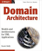 book Domain architectures: models and architectures for UML applications