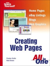 book Sams Teach Yourself Creating Web Pages All in One 